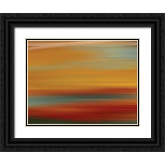 PI Galerie 14x12 Black Ornate Wood Framed with Double Matting Museum Art Print Titled - Fit I