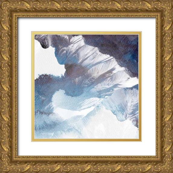 PI Galerie 15x15 Gold Ornate Wood Framed with Double Matting Museum Art Print Titled - Blue Canyon