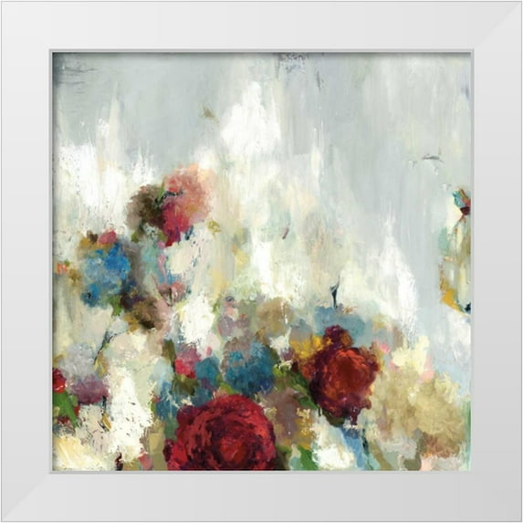 PI Galerie 15x15 White Modern Wood Framed Museum Art Print Titled - Septembre I