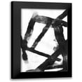 thumbnail image 1 of PI Galerie 17x24 Black Modern Framed Museum Art Print Titled - Gestures II, 1 of 5