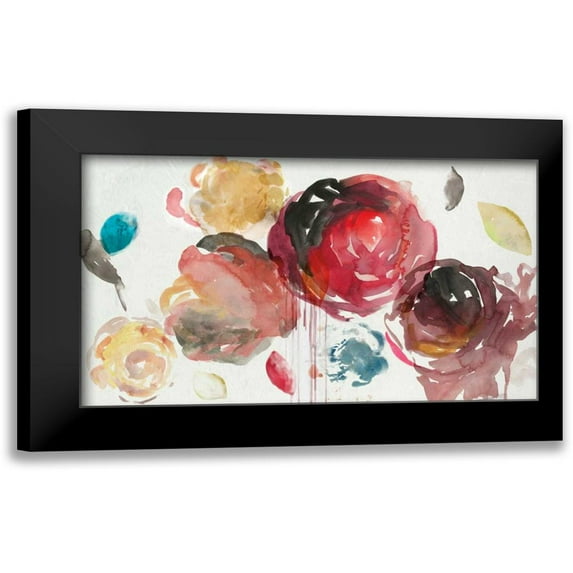 PI Galerie 18x12 Black Modern Framed Museum Art Print Titled - Walking Through II