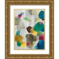 thumbnail image 1 of PI Galerie 19x24 Gold Ornate Wood Framed with Double Matting Museum Art Print Titled - Shadow Pebbles II, 1 of 4