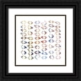 thumbnail image 1 of PI Galerie 20x20 Black Ornate Wood Framed with Double Matting Museum Art Print Titled - Chevron Crazy, 1 of 4