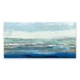 thumbnail image 1 of PI Galerie Big Wave Gallery Wrapped Hand Embellished Printed Canvas 40W x 20H x 1.25D, 1 of 3