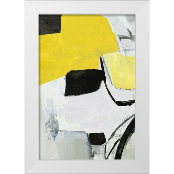 PI Gallerie 17x24 White Modern Wood Framed Museum Art Print Titled - Valiant I