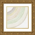 thumbnail image 1 of PI Juvenile 12x12 Gold Ornate Wood Framed with Double Matting Museum Art Print Titled - Little Rainbow II, 1 of 4