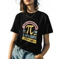 thumbnail image 1 of PI Π Math Womens Tshirt Graphic Tees Cotton Crew Neck T-Shirts, Casual Short Sleeve Shirts for Women Teen Girl Funny Quote, 1 of 3