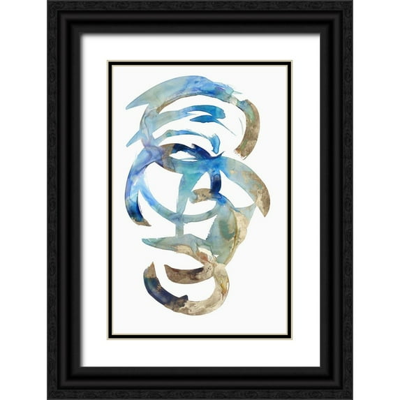 PI Studio 10x14 Black Ornate Wood Framed with Double Matting Museum Art Print Titled - Pristine Answer