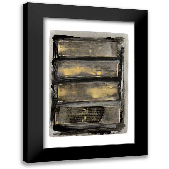 PI Studio 11x14 Black Modern Framed Museum Art Print Titled - Gilt II