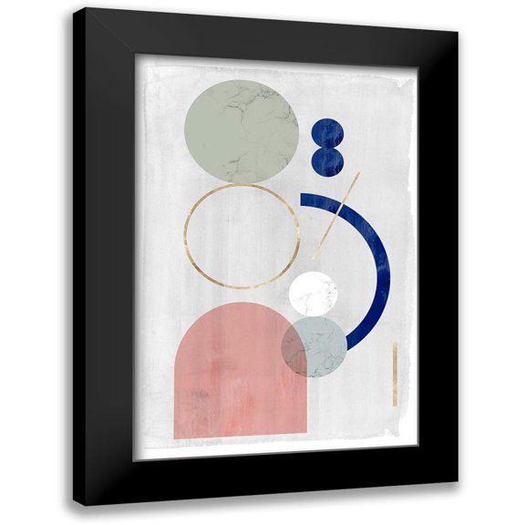 PI Studio 11x14 Black Modern Framed Museum Art Print Titled - Joy and Philosophy II