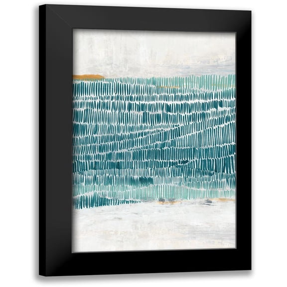 PI Studio 11x14 Black Modern Framed Museum Art Print Titled - Ocean Park I