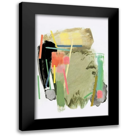 PI Studio 11x14 Black Modern Framed Museum Art Print Titled - Placebo I