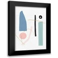 thumbnail image 1 of PI Studio 11x14 Black Modern Framed Museum Art Print Titled - Precision I Blush Version, 1 of 5