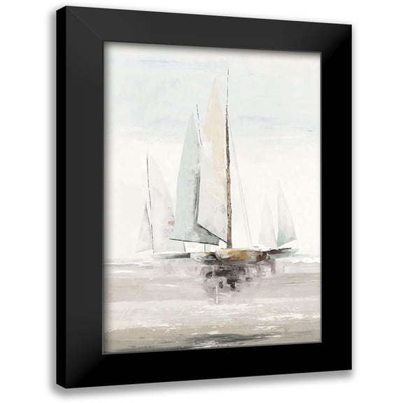 PI Studio 11x14 Black Modern Framed Museum Art Print Titled - Sailing Home