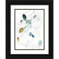 thumbnail image 1 of PI Studio 11x14 Black Ornate Wood Framed with Double Matting Museum Art Print Titled - Frond II, 1 of 4