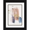 thumbnail image 1 of PI Studio 11x14 Black Ornate Wood Framed with Double Matting Museum Art Print Titled - Pink Stroke I, 1 of 4