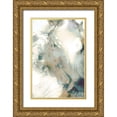 thumbnail image 1 of PI Studio 11x14 Gold Ornate Wood Framed with Double Matting Museum Art Print Titled - Mint Bubbles IV Neutral Version, 1 of 4