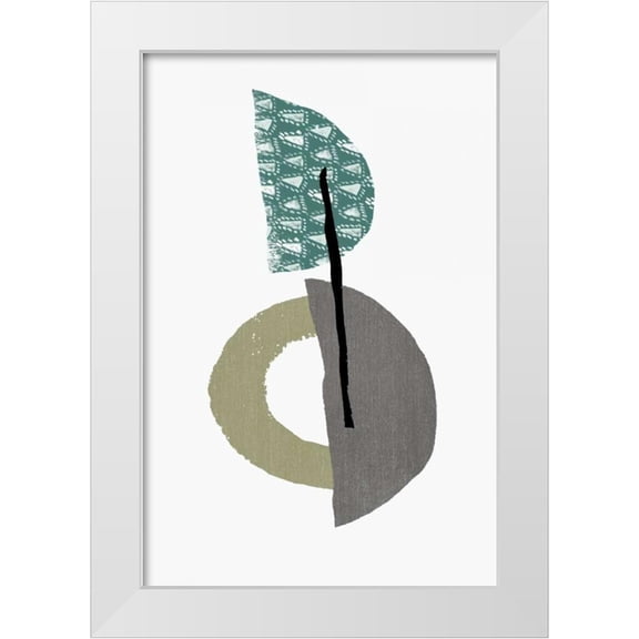 PI Studio 11x14 White Modern Wood Framed Museum Art Print Titled - Path