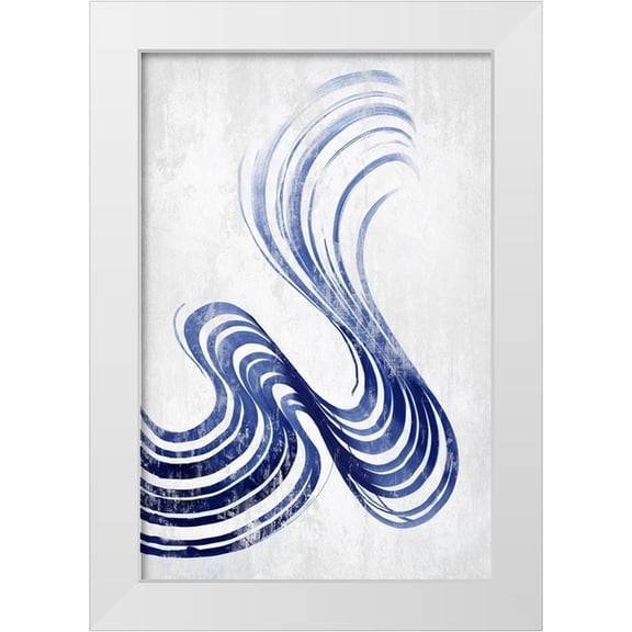 PI Studio 11x14 White Modern Wood Framed Museum Art Print Titled - Rhumba II