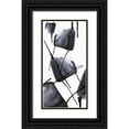 thumbnail image 1 of PI Studio 11x18 Black Ornate Wood Framed with Double Matting Museum Art Print Titled - Inked I, 1 of 4