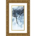 thumbnail image 1 of PI Studio 11x18 Gold Ornate Wood Framed with Double Matting Museum Art Print Titled - Dripping Circles I, 1 of 4