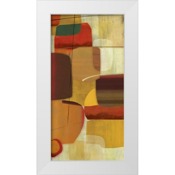 PI Studio 11x18 White Modern Wood Framed Museum Art Print Titled - Clues