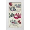 thumbnail image 1 of PI Studio 11x18 White Modern Wood Framed Museum Art Print Titled - Ruffled Petals II, 1 of 4