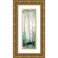 thumbnail image 1 of PI Studio  11x24 Gold Ornate Wood Framed with Double Matting Museum Art Print Titled - Stand Next to Me II, 1 of 4