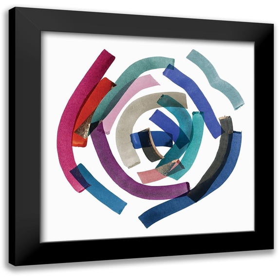 PI Studio 12x12 Black Modern Framed Museum Art Print Titled - Ambiguous I
