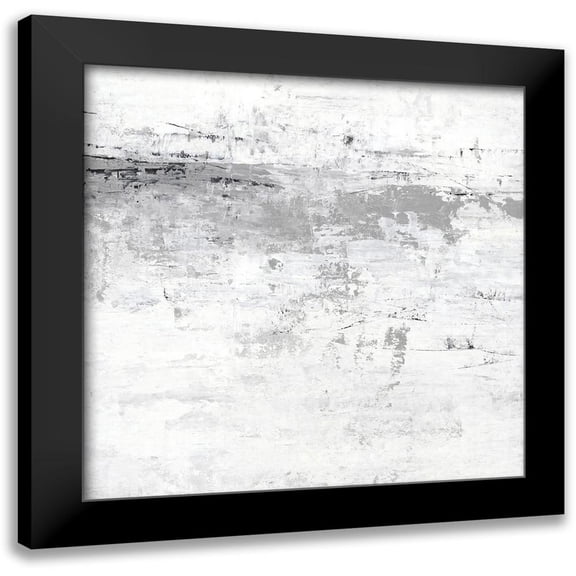PI Studio 12x12 Black Modern Framed Museum Art Print Titled - Blizzard I