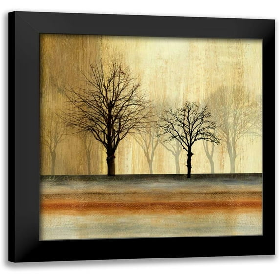 PI Studio 12x12 Black Modern Framed Museum Art Print Titled - Escape