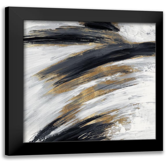 PI Studio 12x12 Black Modern Framed Museum Art Print Titled - Express II