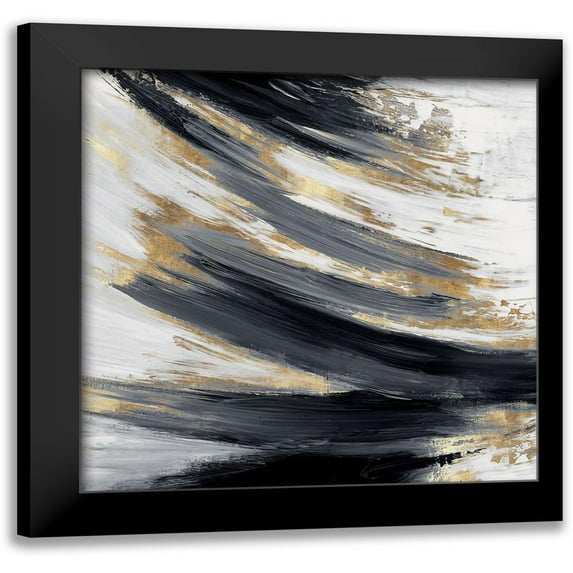 PI Studio 12x12 Black Modern Framed Museum Art Print Titled - Express I