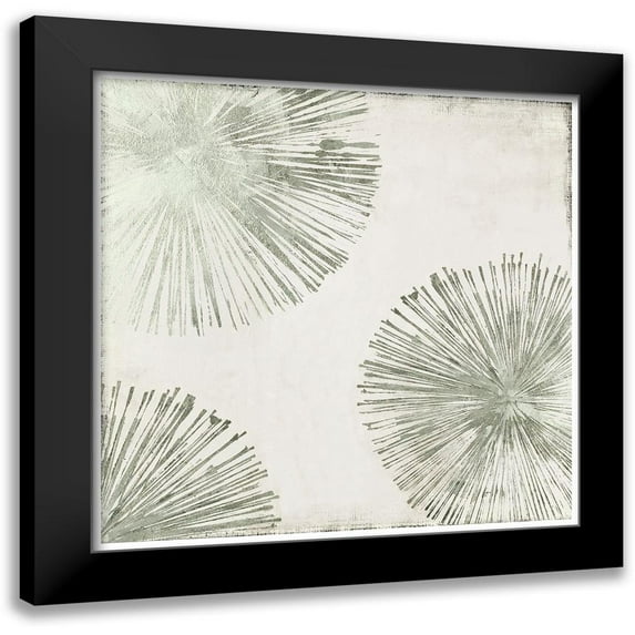 PI Studio 12x12 Black Modern Framed Museum Art Print Titled - Gold Star I Custom Version