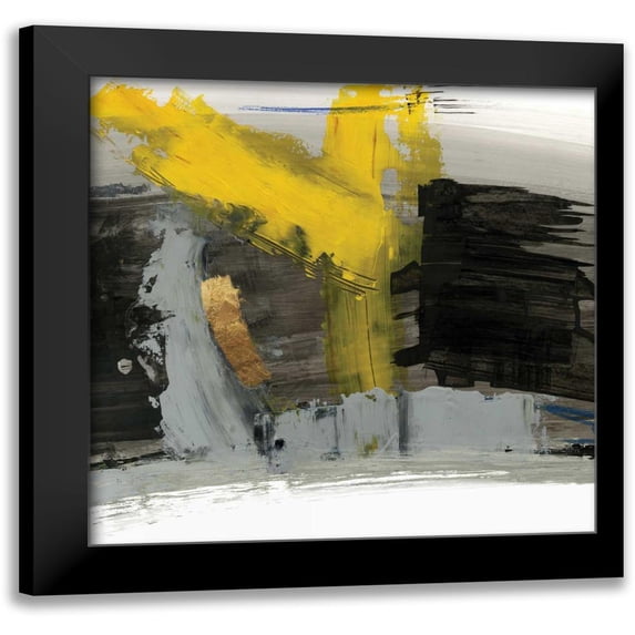 PI Studio 12x12 Black Modern Framed Museum Art Print Titled - Hive I