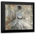 thumbnail image 1 of PI Studio 12x12 Black Modern Framed Museum Art Print Titled - Intuitive Moment III, 1 of 5