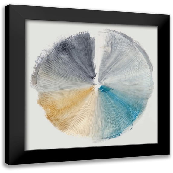 PI Studio 12x12 Black Modern Framed Museum Art Print Titled - Rules Of Nature I
