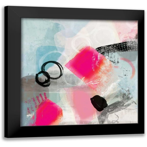 PI Studio 12x12 Black Modern Framed Museum Art Print Titled - Rush