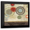 thumbnail image 1 of PI Studio 12x12 Black Modern Framed Museum Art Print Titled - Tango II, 1 of 5