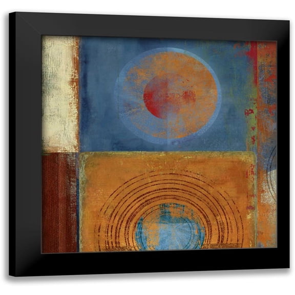 PI Studio 12x12 Black Modern Framed Museum Art Print Titled - Tweet for Spring I