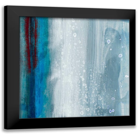 PI Studio 12x12 Black Modern Framed Museum Art Print Titled - Unswerving III