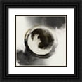 thumbnail image 1 of PI Studio 12x12 Black Ornate Wood Framed with Double Matting Museum Art Print Titled - Smokey Circumference, 1 of 4