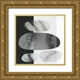 thumbnail image 1 of PI Studio 12x12 Gold Ornate Wood Framed with Double Matting Museum Art Print Titled - Stone Age I, 1 of 4