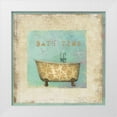 thumbnail image 1 of PI Studio 12x12 White Modern Wood Framed Museum Art Print Titled - Bath Time, 1 of 4