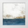 thumbnail image 1 of PI Studio 12x12 White Modern Wood Framed Museum Art Print Titled - Golden Horizon I, 1 of 4