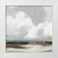 thumbnail image 1 of PI Studio 12x12 White Modern Wood Framed Museum Art Print Titled - Morning Air, 1 of 4