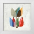 thumbnail image 1 of PI Studio 12x12 White Modern Wood Framed Museum Art Print Titled - Tulip I, 1 of 4