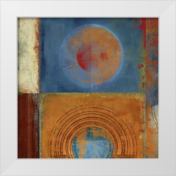 PI Studio 12x12 White Modern Wood Framed Museum Art Print Titled - Tweet for Spring I