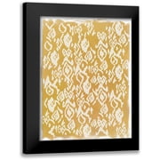 PI Studio 12x14 Black Modern Framed Museum Art Print Titled - Eclat Pattern