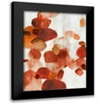 thumbnail image 1 of PI Studio 12x14 Black Modern Framed Museum Art Print Titled - Shadow Pebbles I Cinnamon Version, 1 of 5